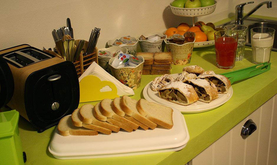 Bed and breakfast Mia breakfast